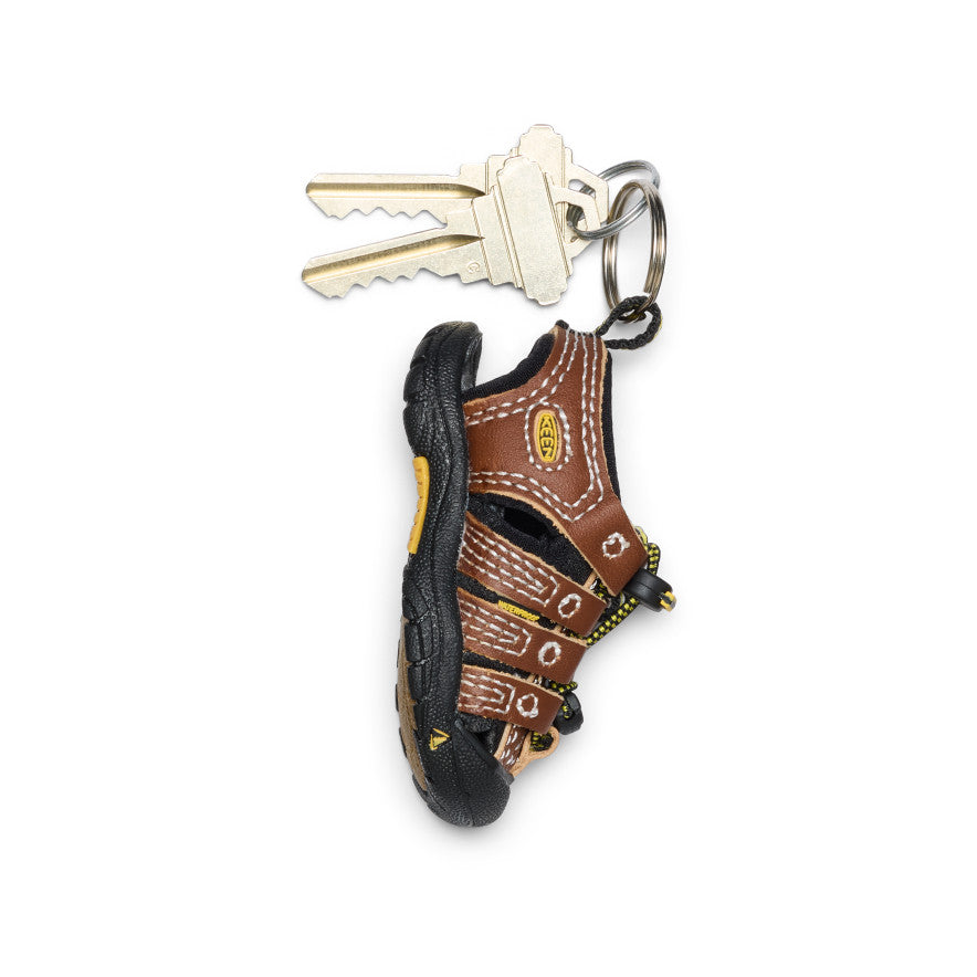 Newport Sandal Keychain Brown