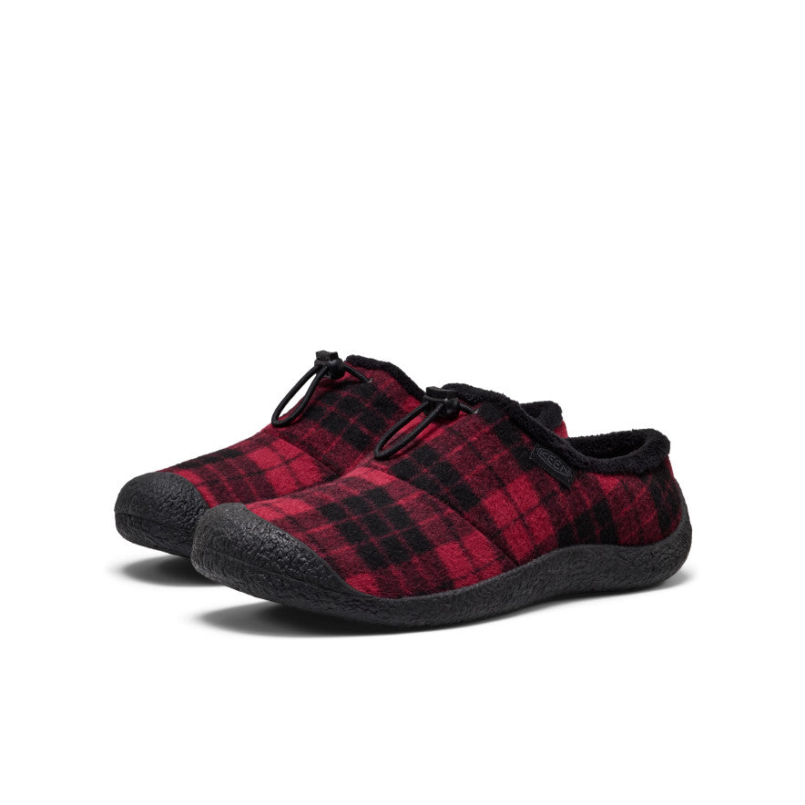 Womens Howser III Slide Frontier Flannel Red