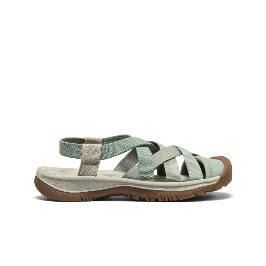 Womens Whisper Lattice Sandal Lily PadPlaza Taupe