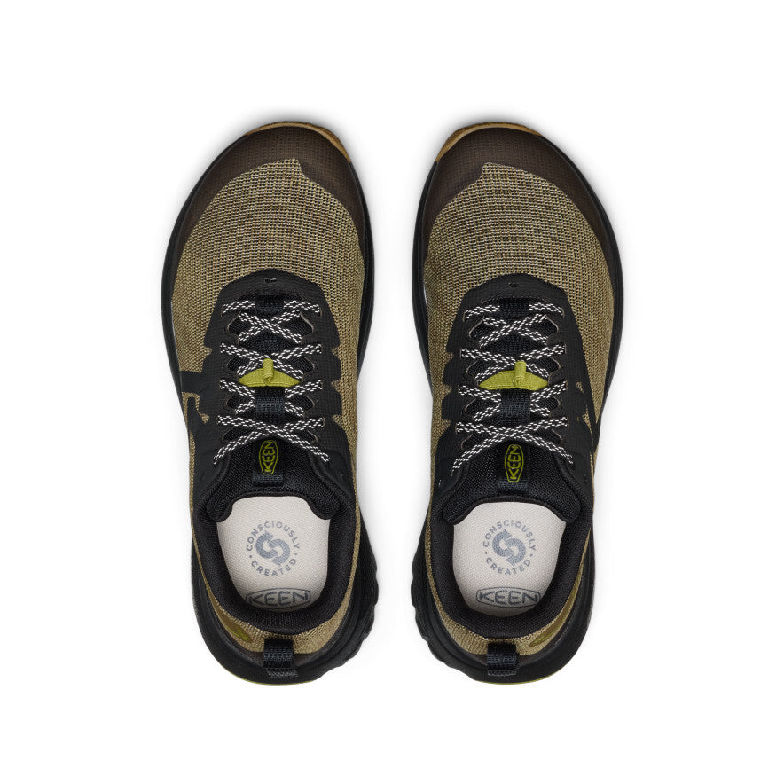 Mens Roam Trail Running Shoe Dark OliveGolden Cypress