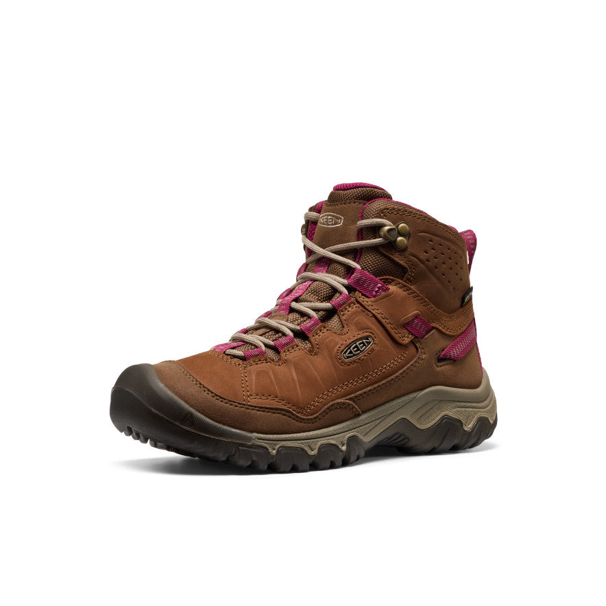 Womens Targhee IV Waterproof Hiking Boot BisonBeaujolais