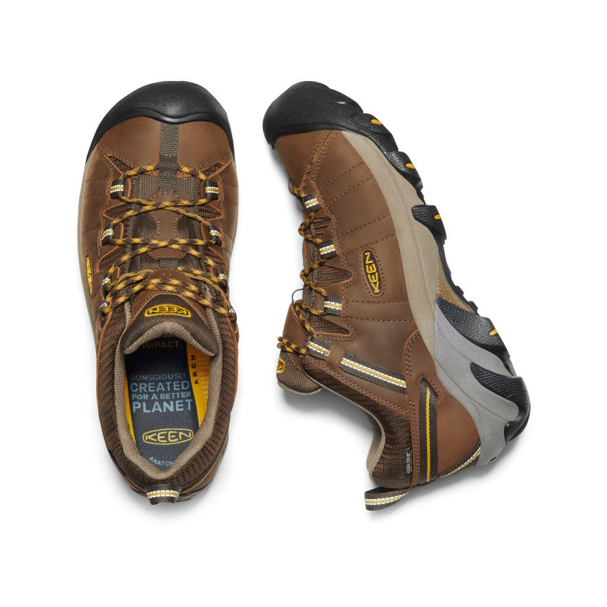 Mens Targhee II Waterproof Cascade BrownGolden Yellow