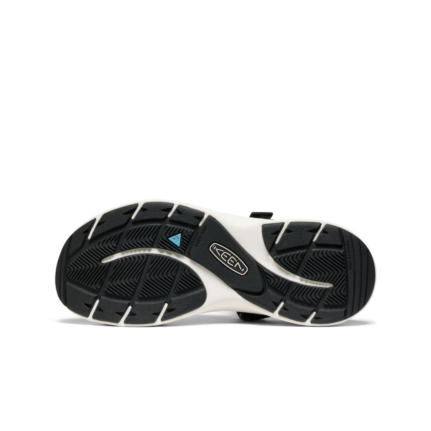 Womens Leiki Open-Toe Sandal BlackStar White