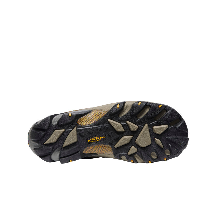 Mens Targhee II Waterproof Wide Cascade BrownGolden Yellow