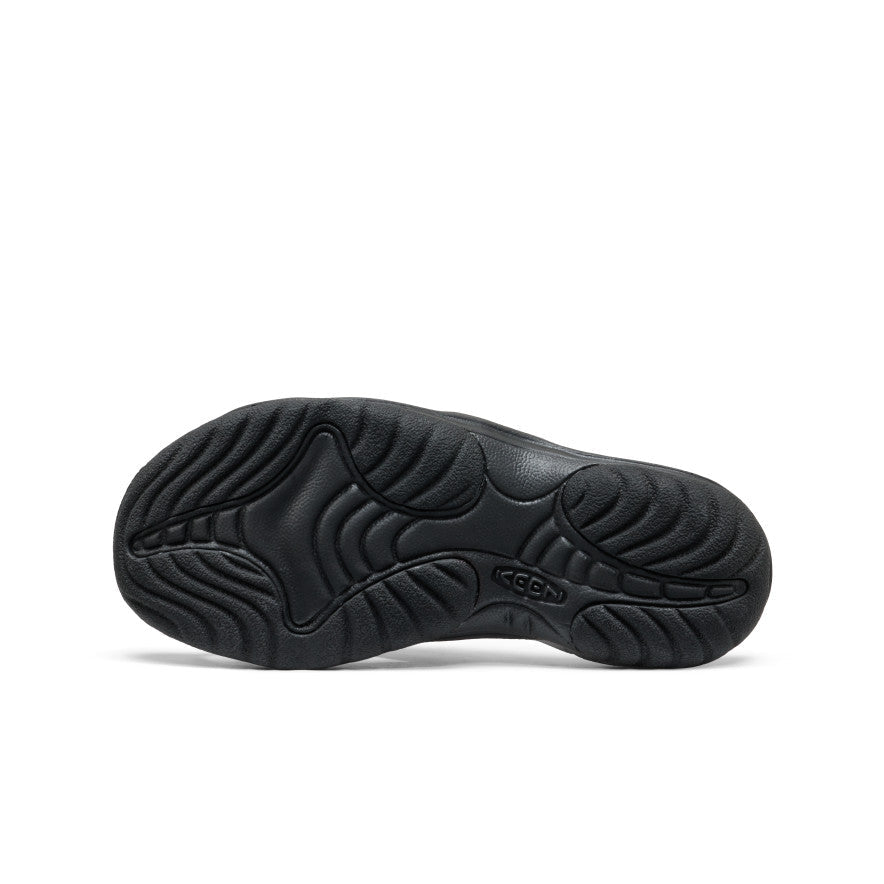Womens Bali Leather Slide Sandal BlackBlack