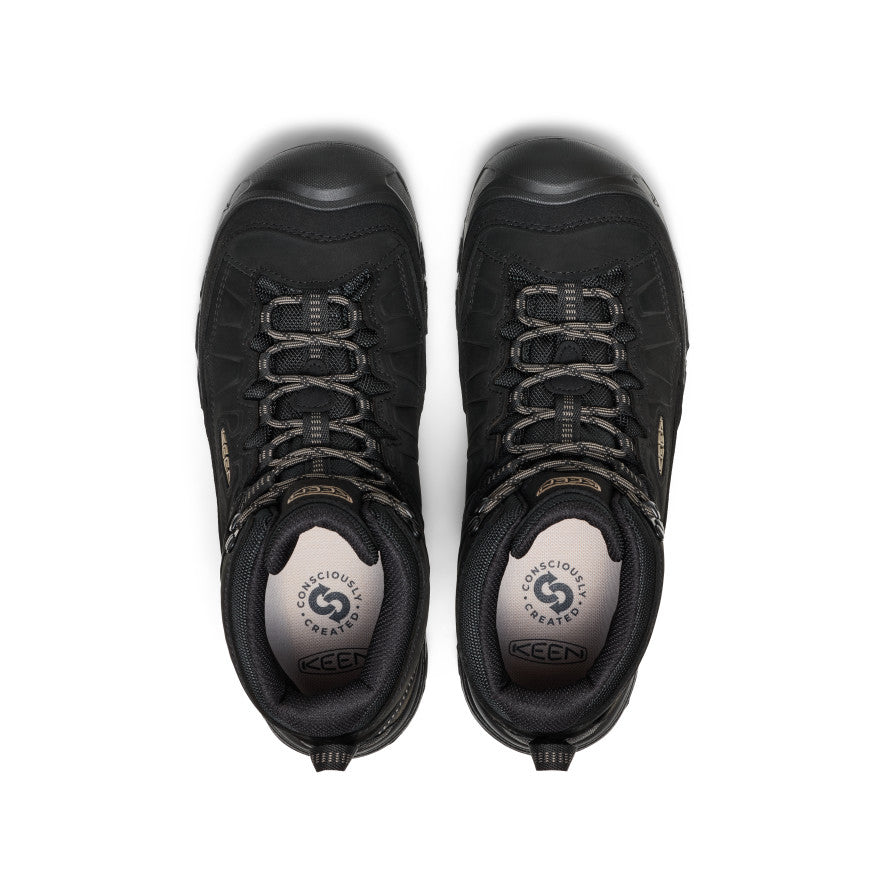 Mens Targhee IV Waterproof Hiking Boot Triple Black