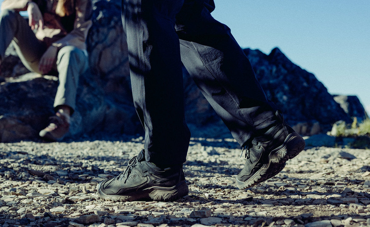 Mens Targhee IV Waterproof Hiking Shoe Triple Black