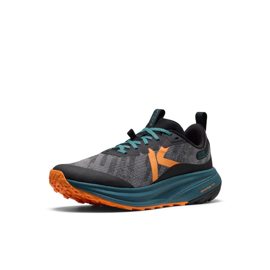 Mens Roam Trail Running Shoe BlackOrange Peel
