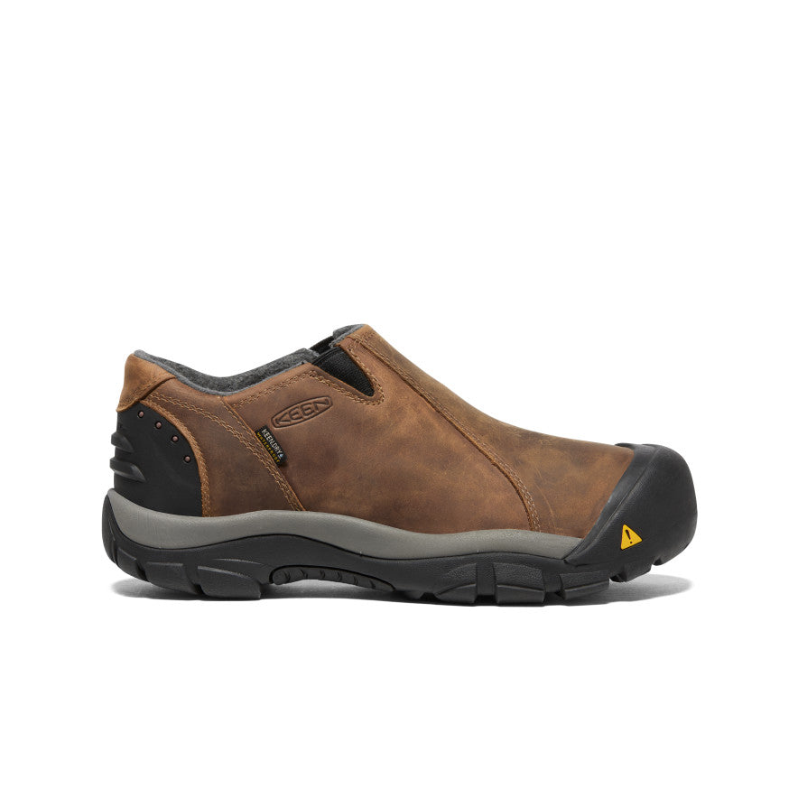 Mens Brixen Waterproof Low Slate BlackMadder Brown