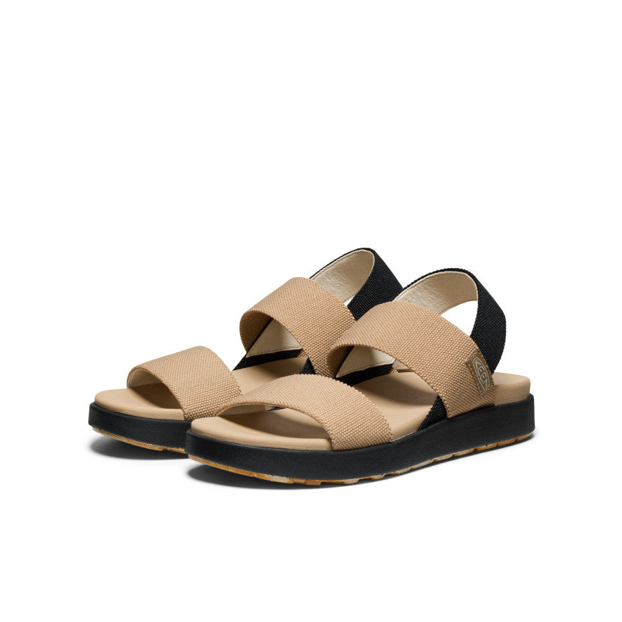 Womens Elle Backstrap Sandal CornstalkBlack
