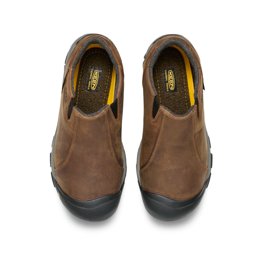 Mens Brixen Waterproof Low Slate BlackMadder Brown