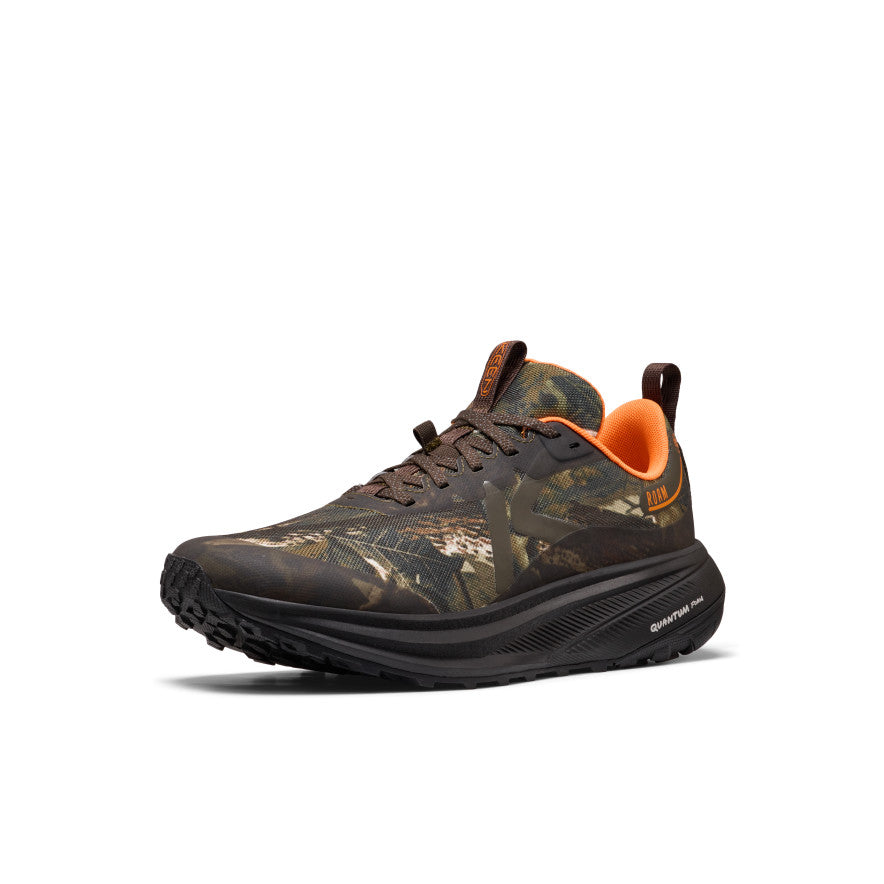 Mens Roam Trail Running Shoe CamoSafety Orange
