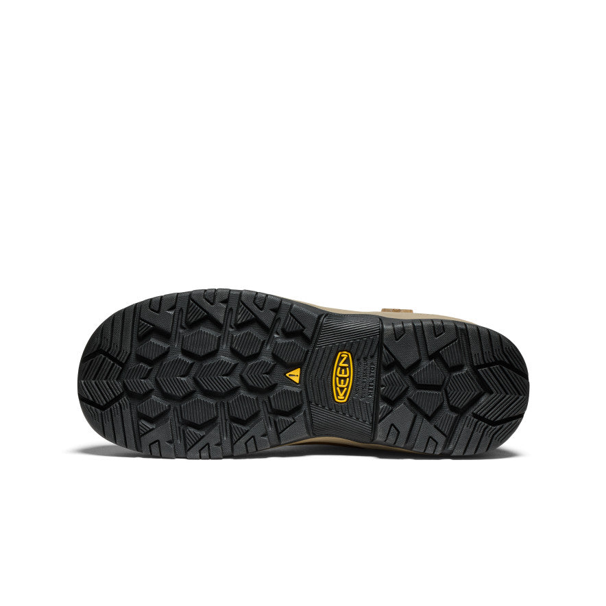 Mens Evanston Pull-On Waterproof Boot Carbon Toe BisonBlack