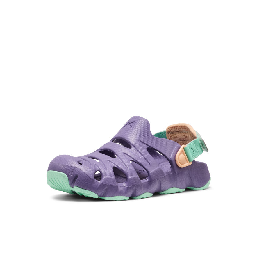 Big Kids HyperFLT Clog Purple HazePeach Fuzz