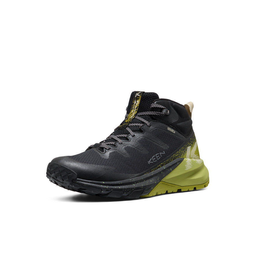 Mens Targhee Apex Waterproof Hiking Boot BlackGolden Cypress