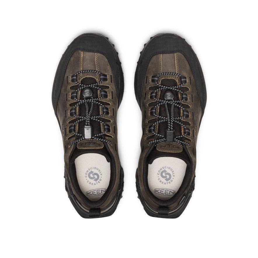 Mens Jasper Zionic Waterproof Sneaker Steel GreyBlack