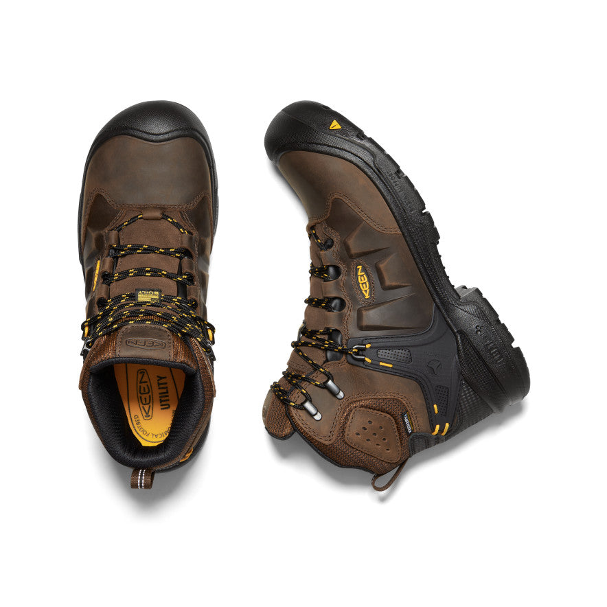 Mens Dover 6 Waterproof Carbon Toe Dark EarthBlack