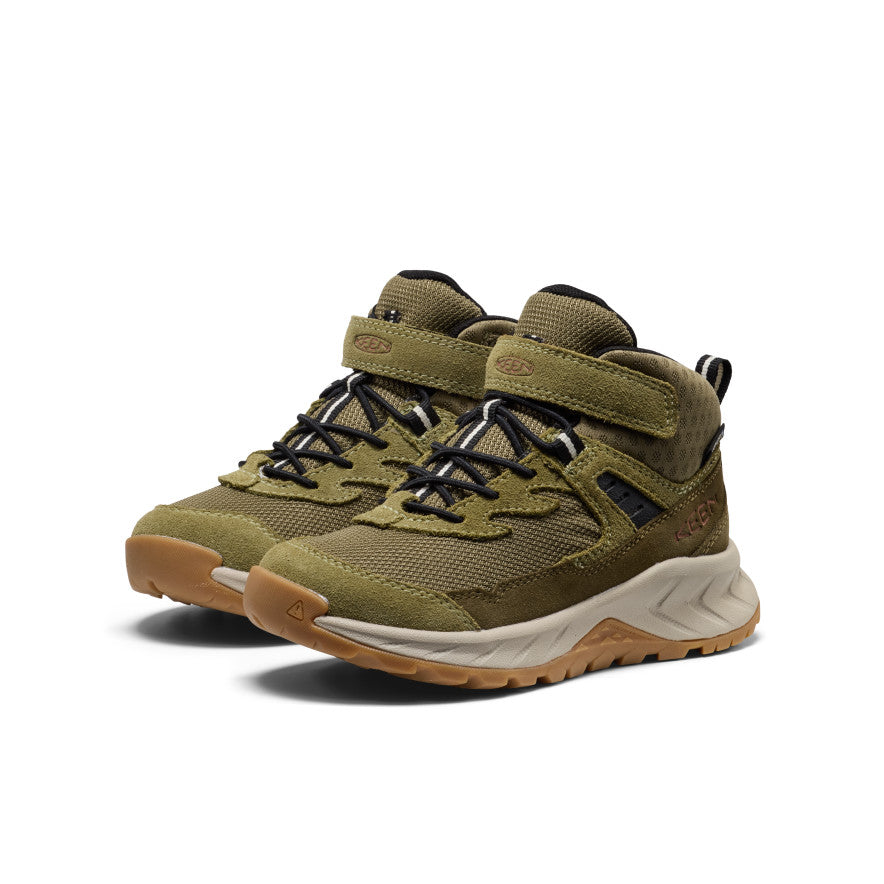 Little Kids Hightrail Waterproof Hiking Boot Dark OliveMartini Olive