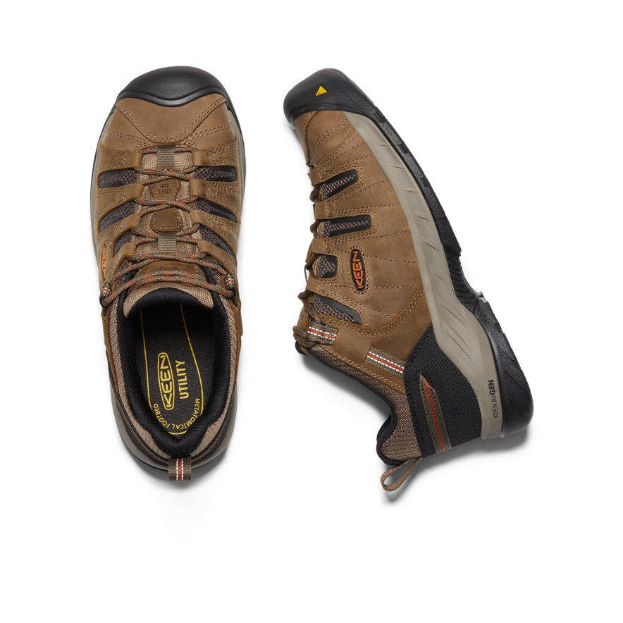 Mens Flint II Steel Toe ShitakeRust