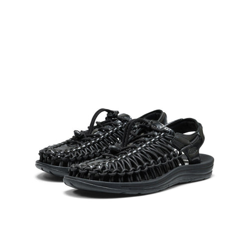 All Gender UNEEK Leather Sneaker Perseid Black