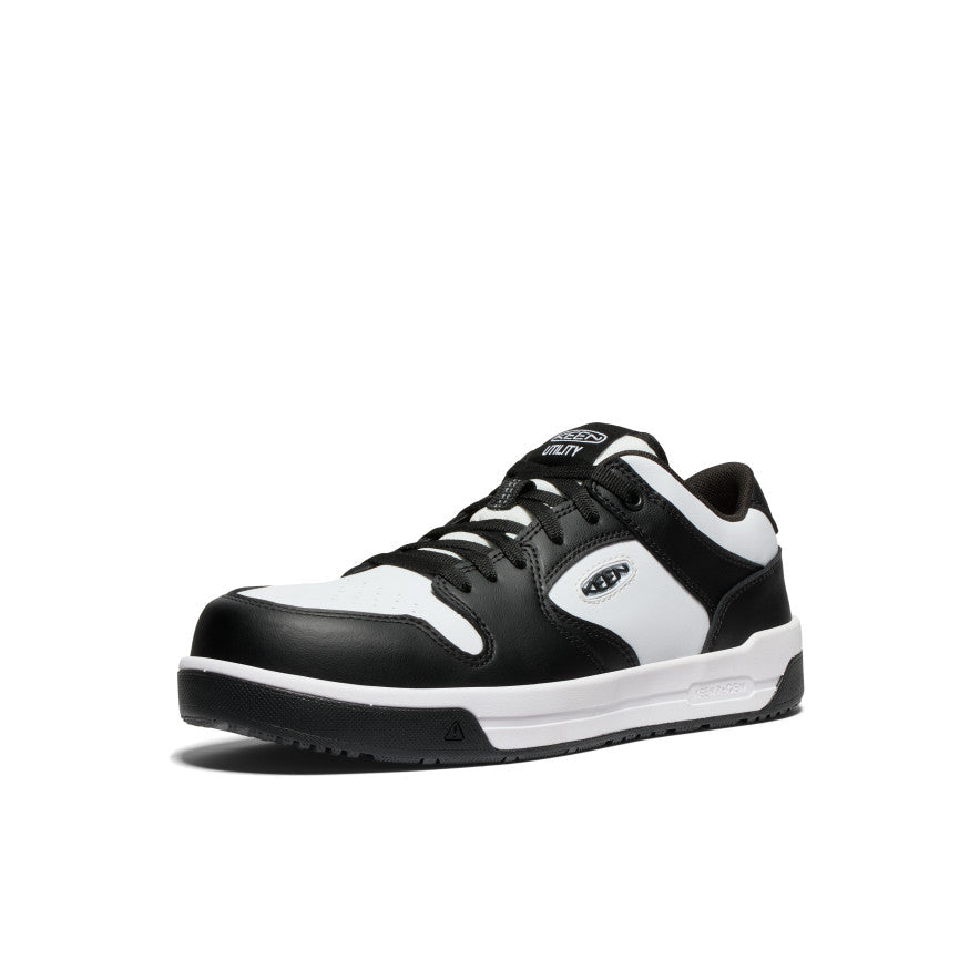 Mens Overton Work Shoe Carbon Toe Star WhiteBlack