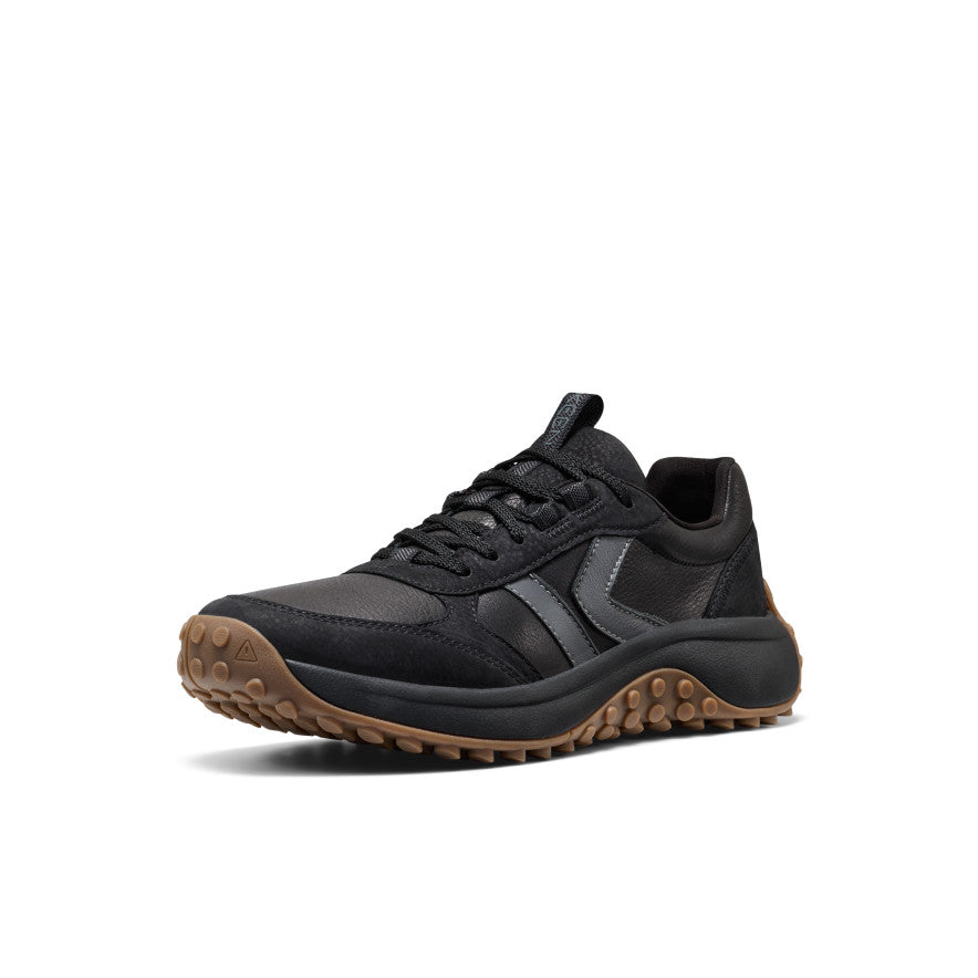 Mens KS86 Leather Sneaker Black