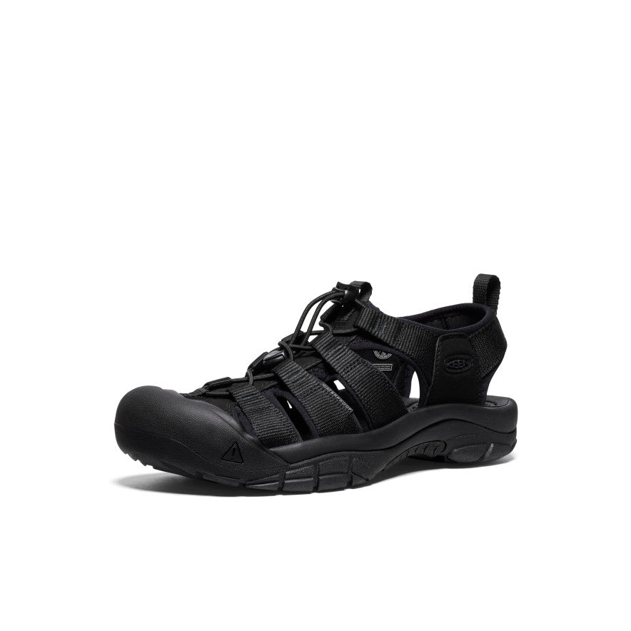 Mens Newport H2 Sandal Triple Black