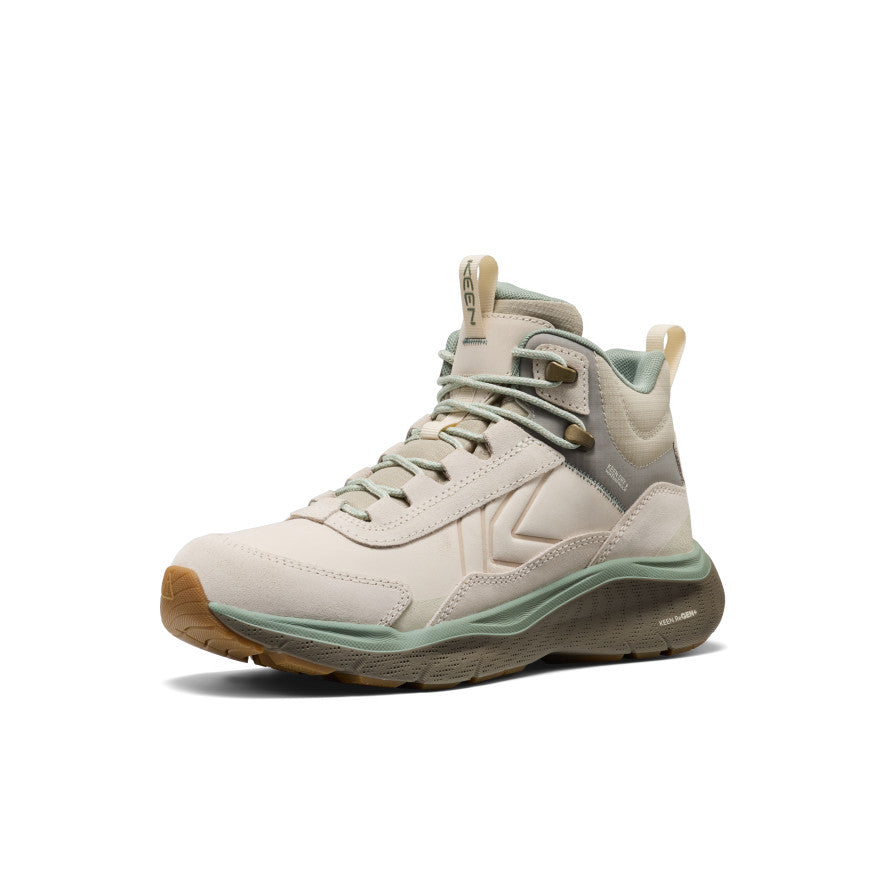Womens Leiki Waterproof Leather Hiking Boot BirchLily Pad