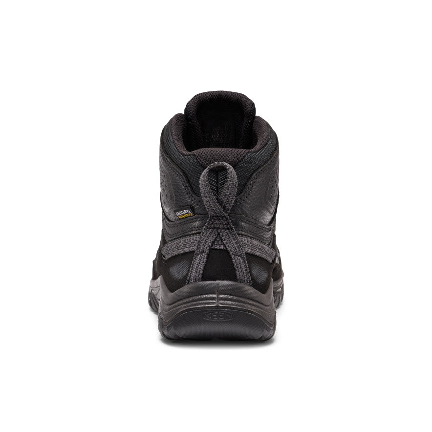 Mens Targhee IV Waterproof Hiking Boot Tumbled Black