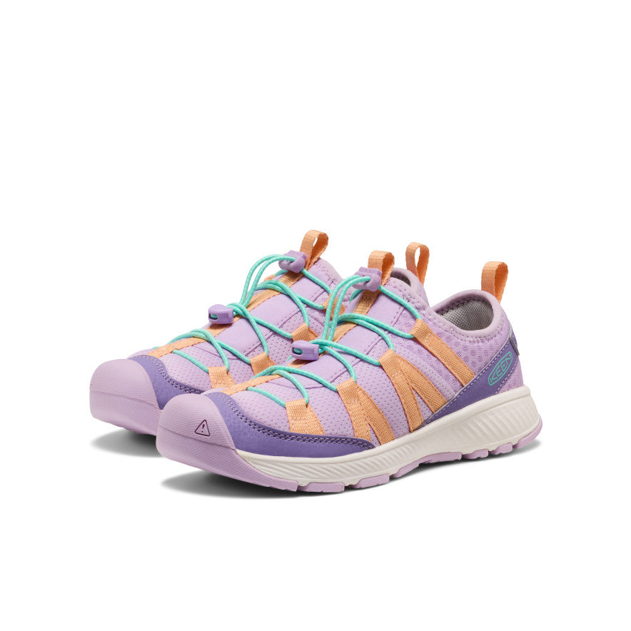 Big Kids Motozoa Sneaker Purple HazePeach Fuzz