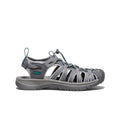 Womens Whisper Medium GreyPeacock Green