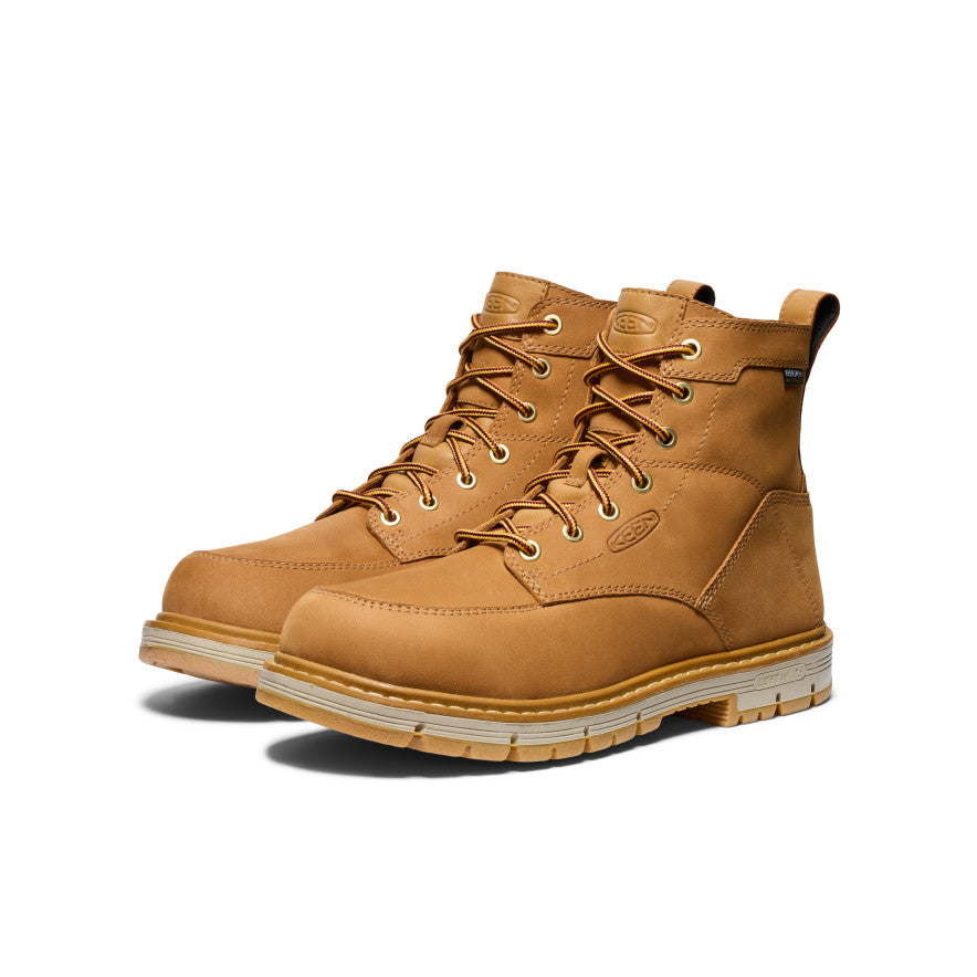 Mens San Jose 6 Waterproof 90 Heel Boot Soft Toe BistreGum
