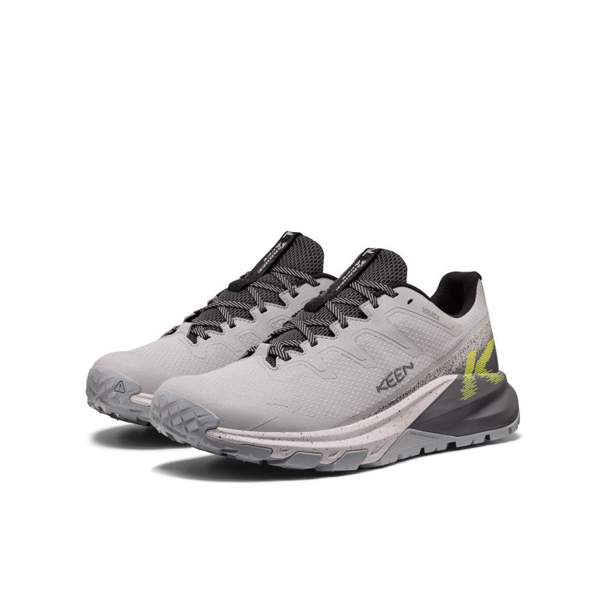 Mens Targhee Apex Waterproof Hiking Shoe AlloyEvening Primrose