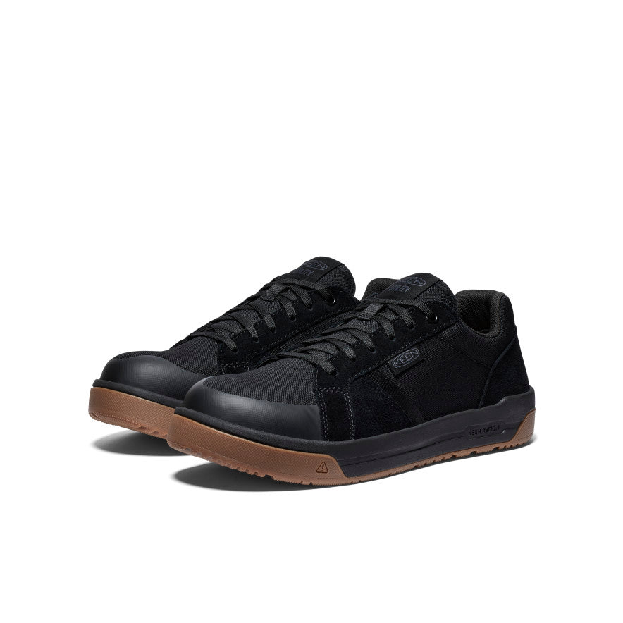 Mens Kenton Work Shoe Carbon Toe BlackGum