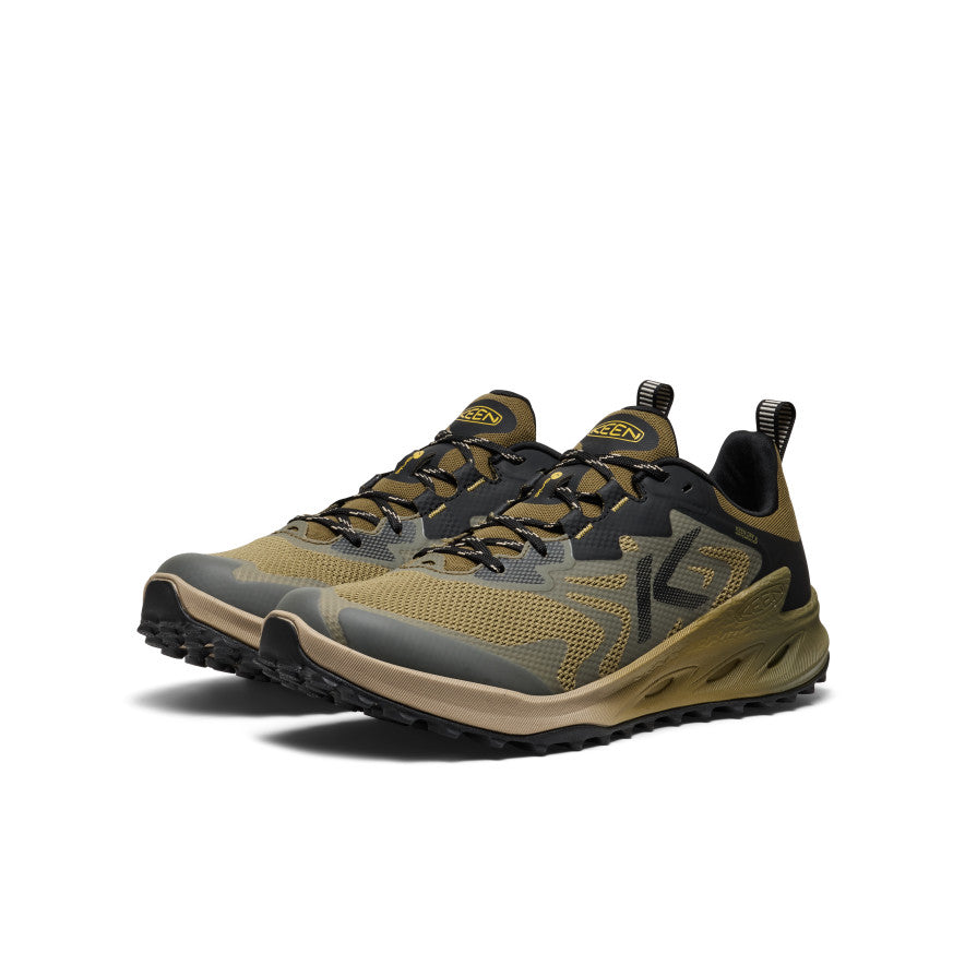 Mens Zionic NXT Waterproof Hiking Shoe Martini OliveLemon Curry
