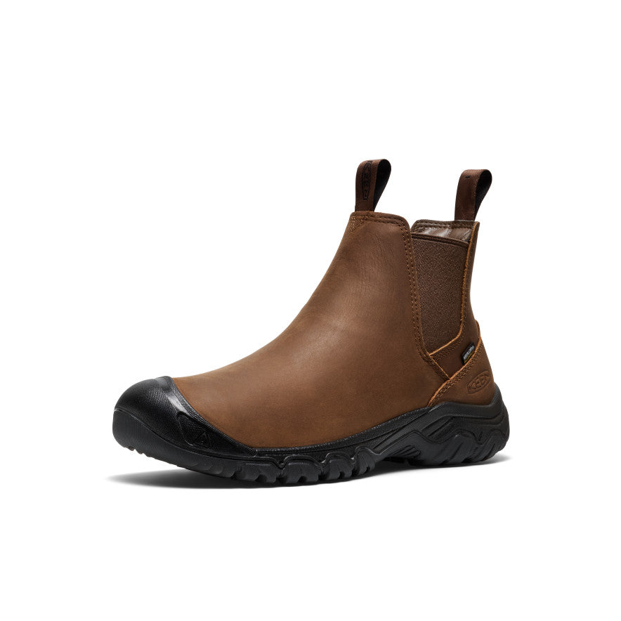 Mens Anchorage IV Waterproof Boot Dark EarthBlack