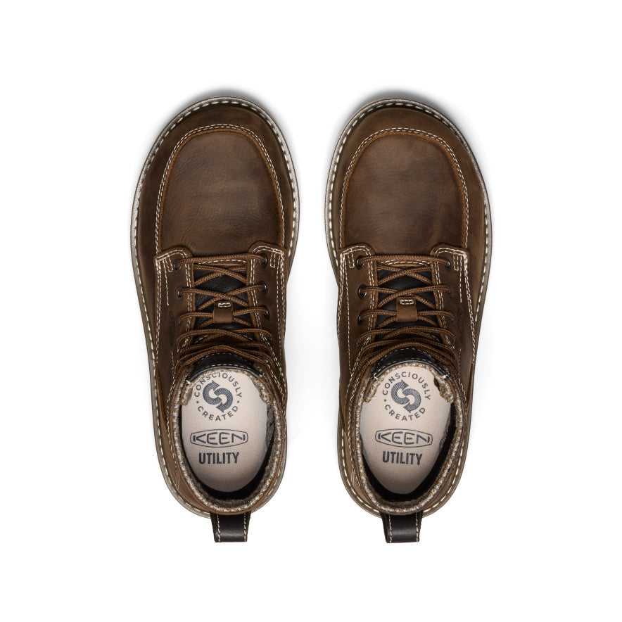Womens San Jose 6 Waterproof Boot Aluminum Toe Cascade BrownGum