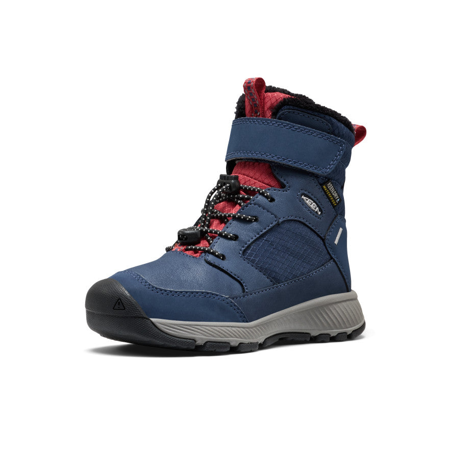 Little Kids Skua Waterproof Winter Boot Naval AcademyGarnet