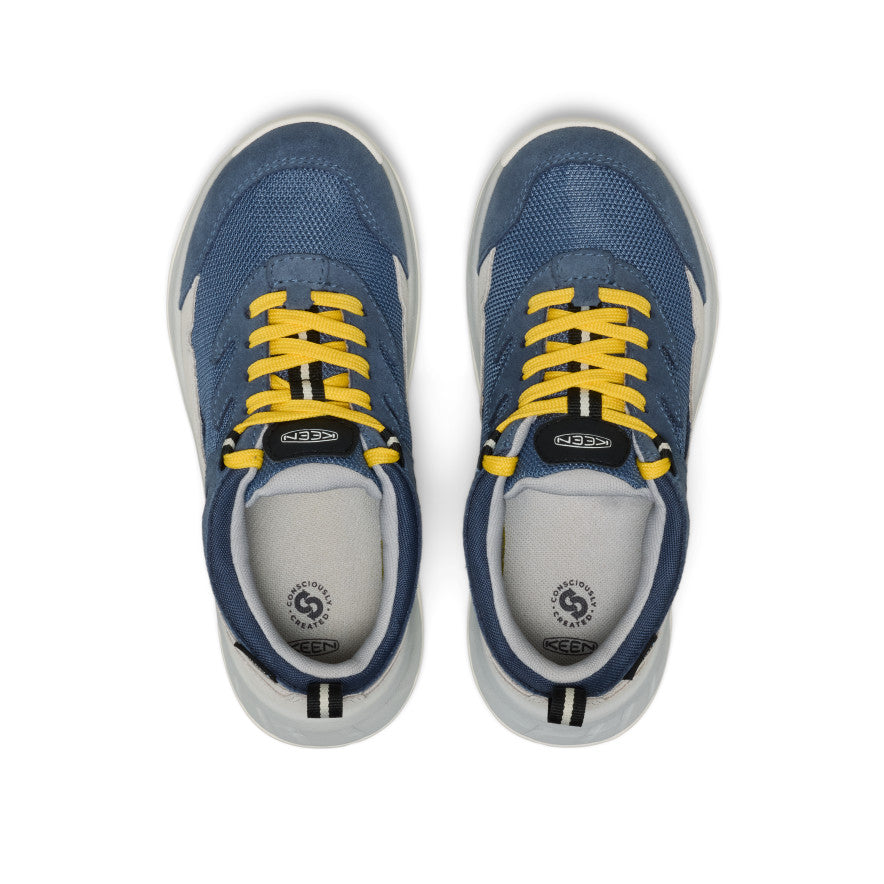 Big Kids Hightrail Waterproof Hiking Shoe Vintage IndigoAlloy