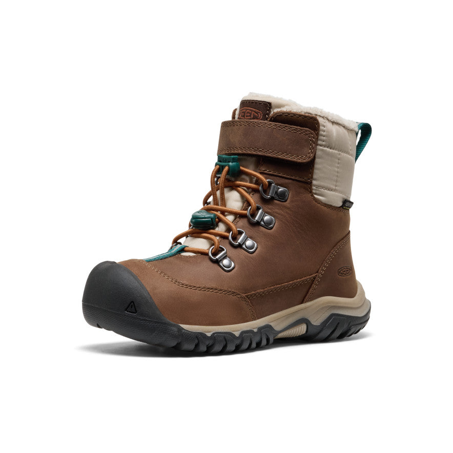 Little Kids Kanibou Waterproof Winter Boot Dark EarthRoasted Pecan