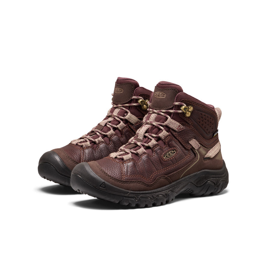 Womens Targhee IV Waterproof Hiking Boot Tumbled Chocolate