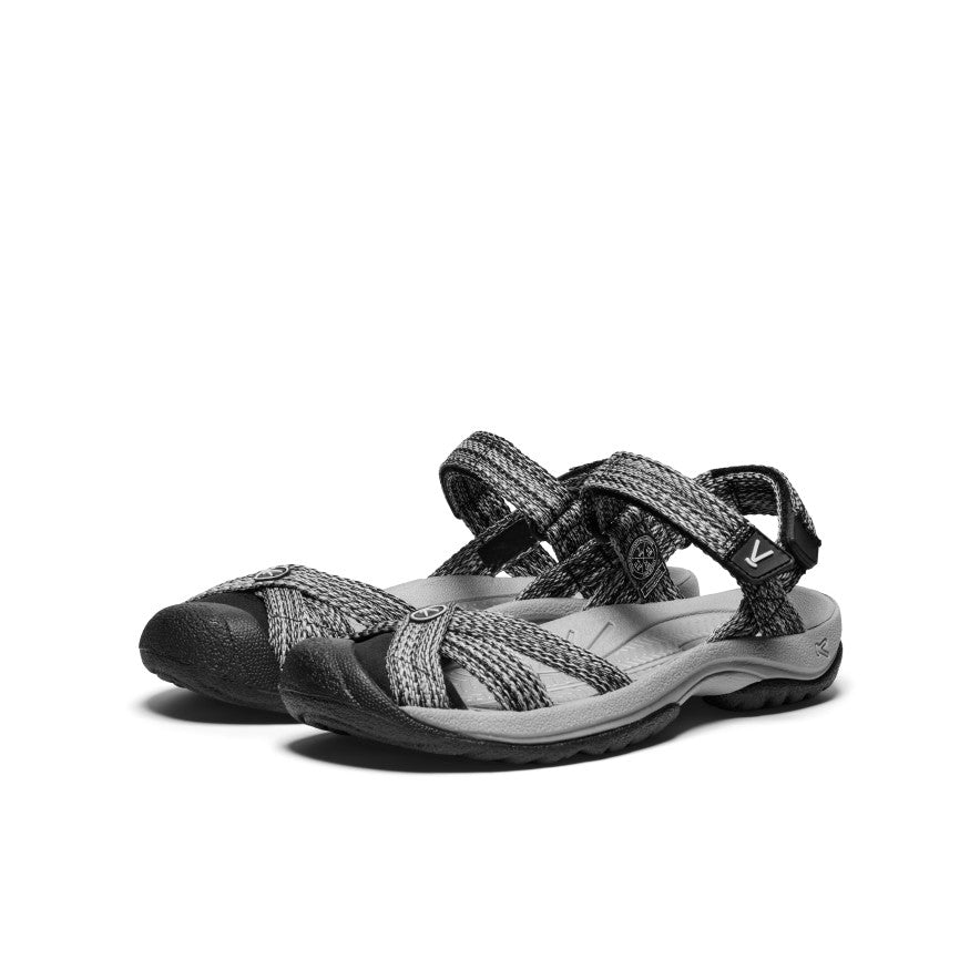 Womens Bali Strap Sandal AlloyBlack