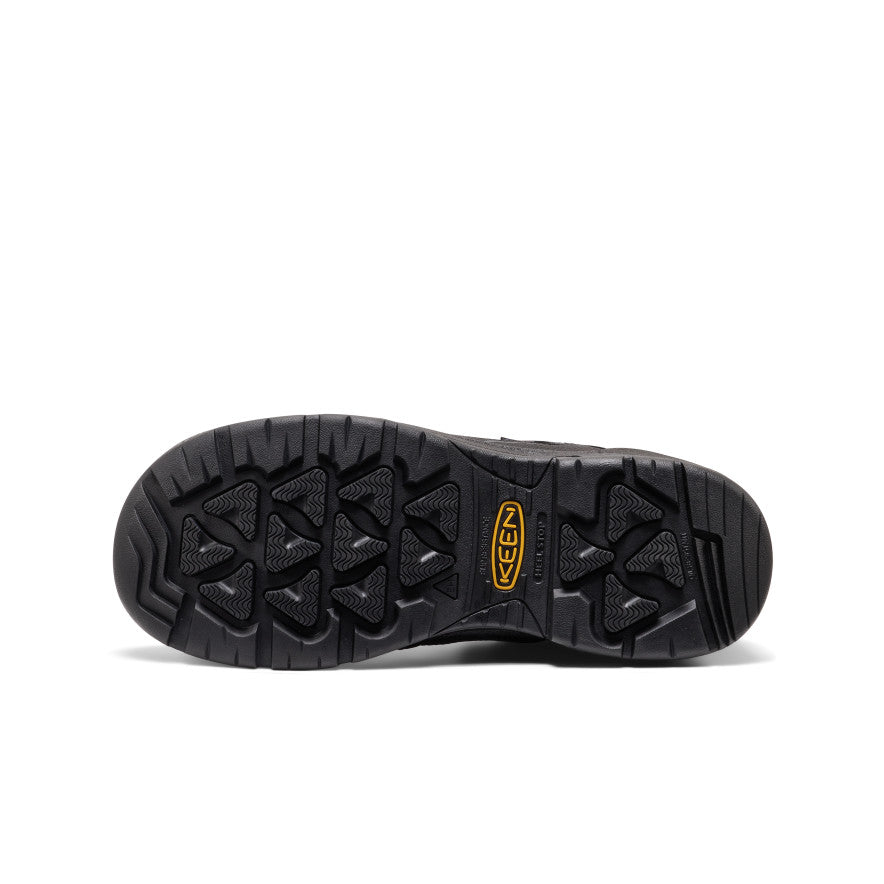 Mens Targhee IV Waterproof Work Shoe Soft Toe BlackBlack