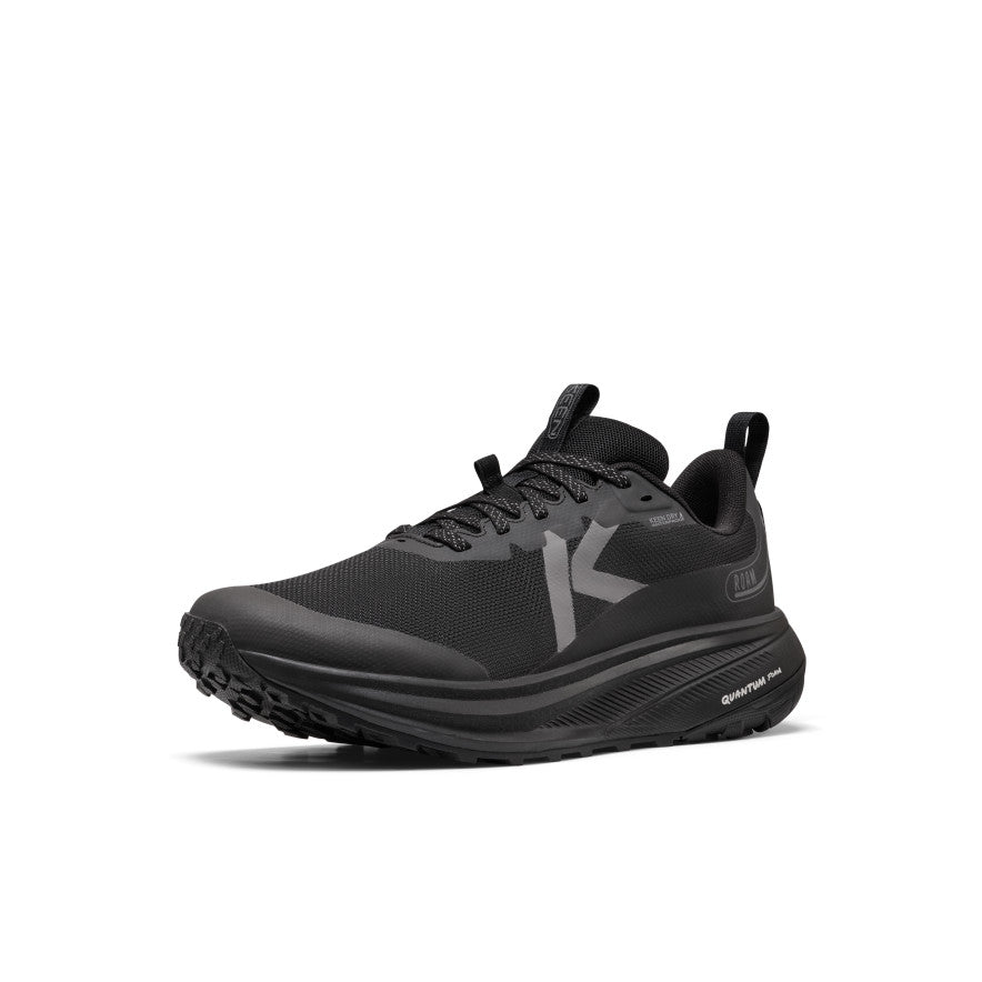Mens Roam Waterproof Trail Running Shoe BlackBlack