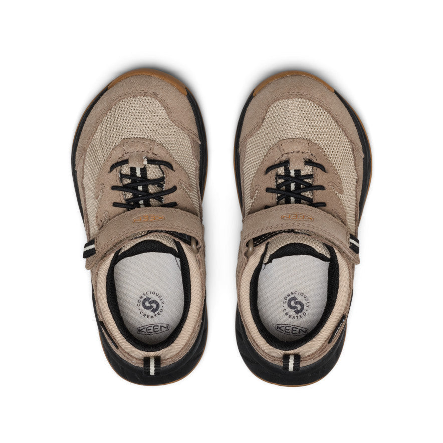 Little Kids Hightrail Waterproof Hiking Shoe BrindleOak Buff