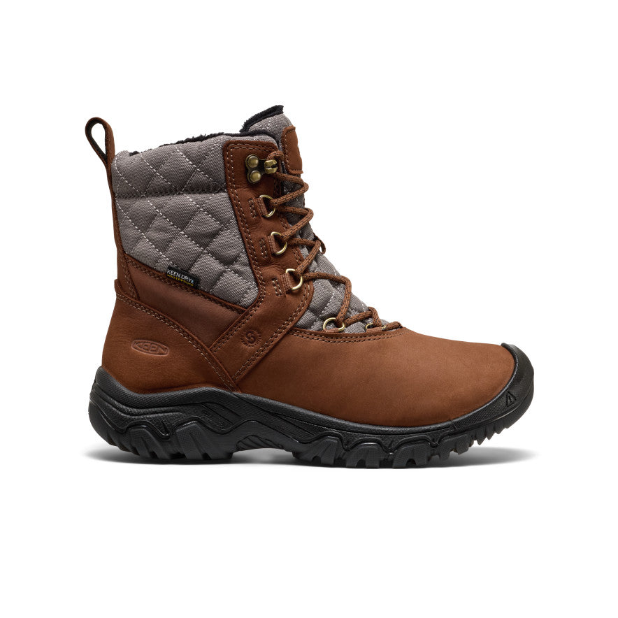 Womens Greta II Waterproof Boot Bison