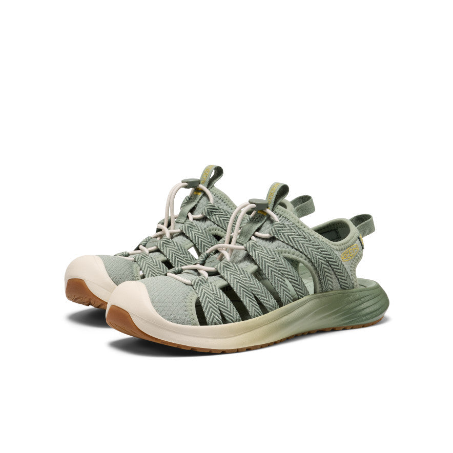 Womens Whisper Lite Sandal Lily PadCream Gold