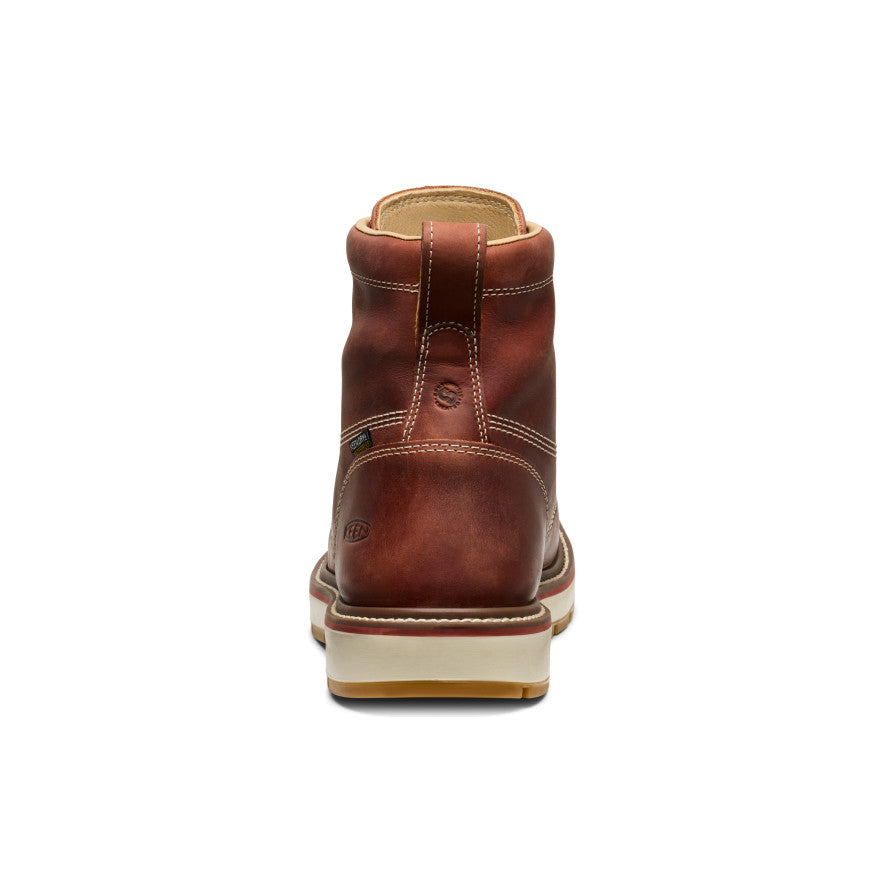 Mens Liberty 6 Waterproof 90 Heel Boot Carbon Toe Bombay BrownGum