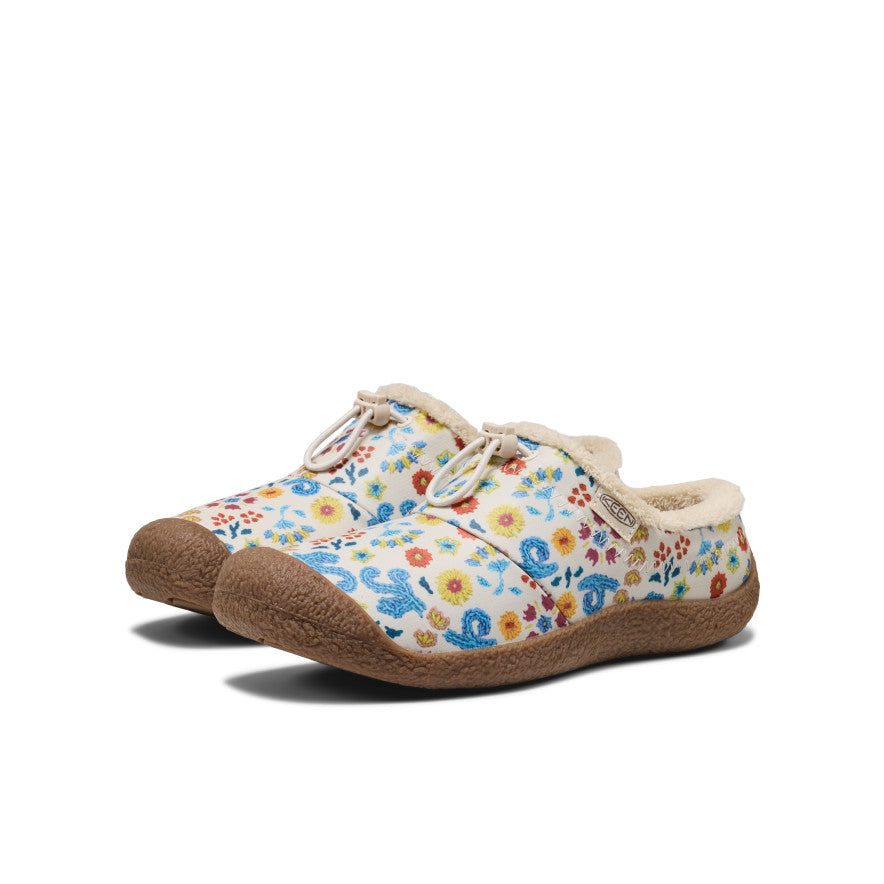 Womens Howser III Slide Emb FlowerBirch