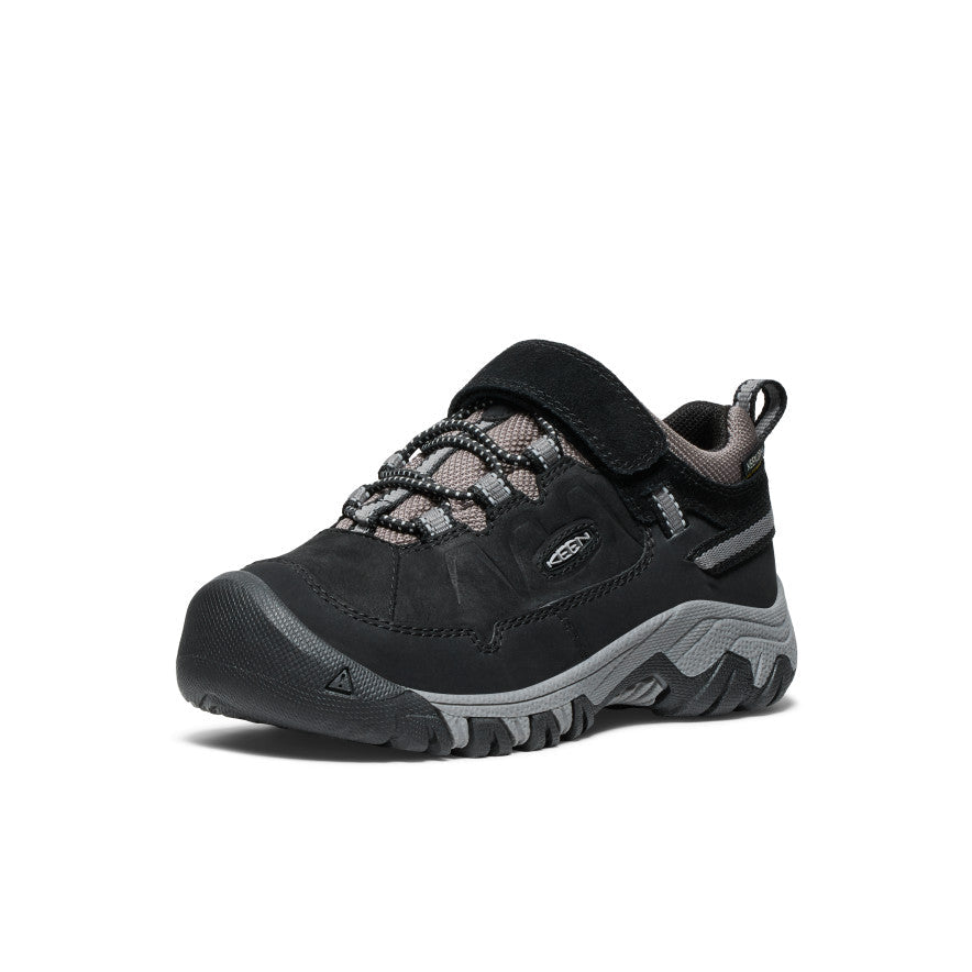 Little Kids Targhee IV Waterproof Hiking Shoe BlackSteel Grey